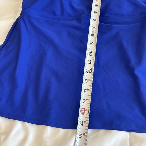 NWT Kona Sol Size XL 16 Royal Blue Underwired Swim Top With Back Hook Closure - Picture 13 of 13